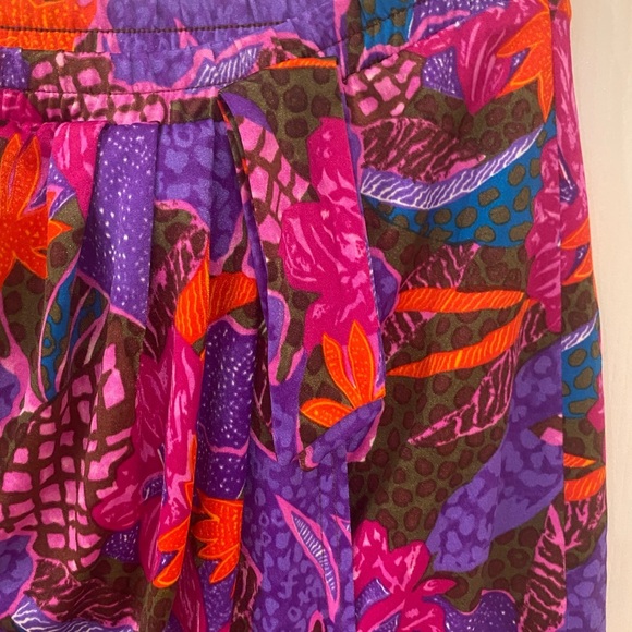 Jantzen Vintage Size Medium Wrap Floral Beach Swim Skirt - Picture 4 of 5